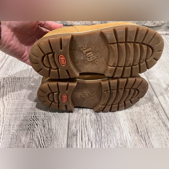 Lugz Kids’ Work Boots - Tan - little boys 12 - Picture 9 of 11